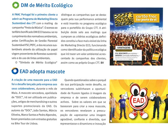 EAD adota mascote