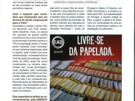 EAD na revista Portugal Inovador (Diário Económico)