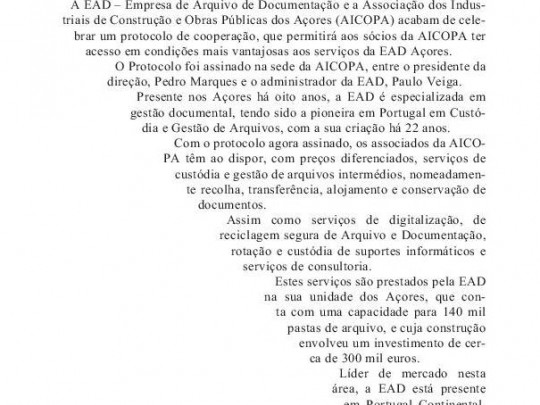 AICOPA e EAD celebram protocolo de cooperação