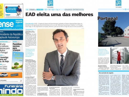 EAD eleita uma das melhores empresas para trabalhar em Portugal 1