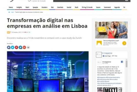 Transformação digital nas empresas em análise em Lisboa