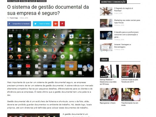 O sistema de gestão documental da sua empresa é seguro?