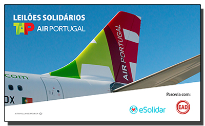 EAD apoia os leilões solidários da TAP Air Portugal