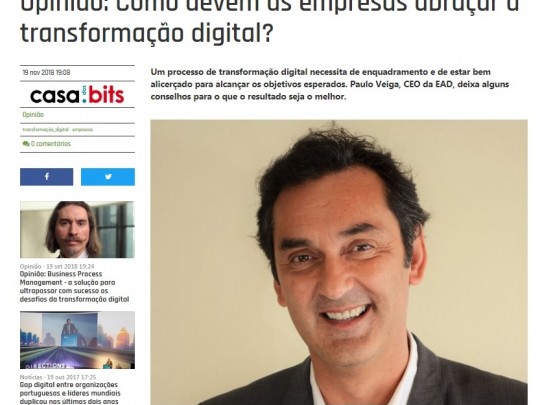 Como devem as empresas abraçar a transformação digital?