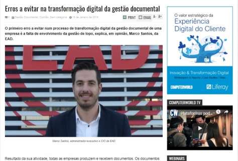 Erros a evitar num processo de transformação digital na gestão documental de uma empresa