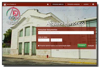 Comité Olímpico Português disponibiliza Arquivo Histórico