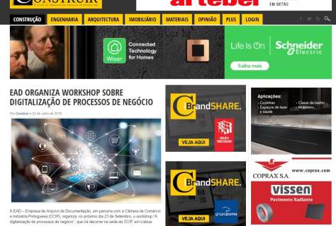 EAD organiza Workshop sobre digitalização de processos de negócio