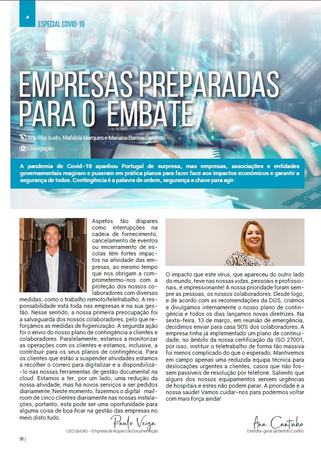 Empresas preparadas para o embate