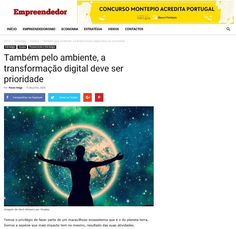 Também pelo ambiente, a transformação digital deve ser prioridade