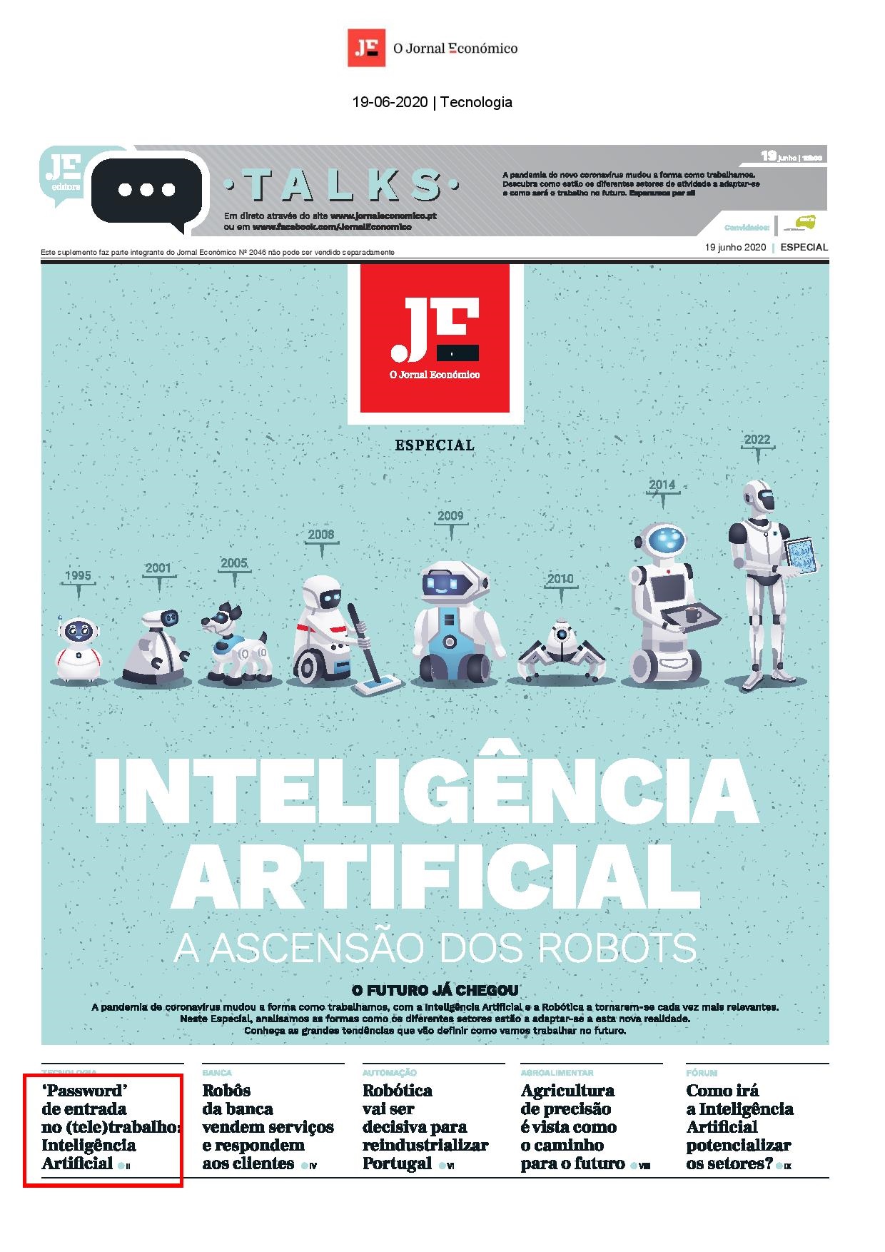 ‘Password’ de entrada no (tele)trabalho: Inteligência Artificial