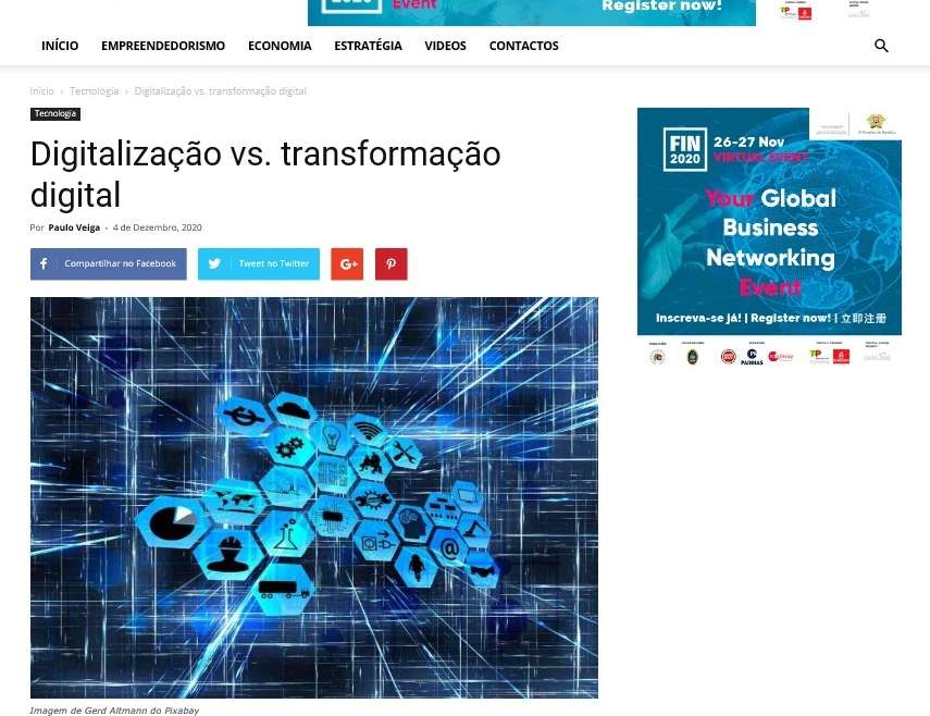 Digitalização vs. transformação digital