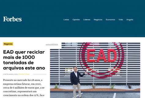 EAD quer reciclar mais de 1000 toneladas de arquivos este ano