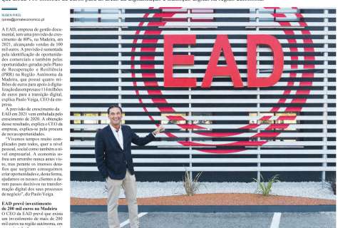 EAD prevê crescimento de 80% em 2021