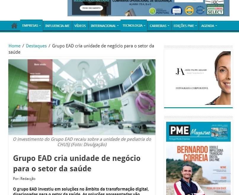 Grupo EAD cria unidade de negócio para o setor da saúde
