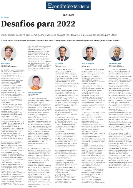 Desafios para 2022