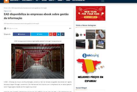 EAD disponibiliza às empresas ebook sobre gestão da informação