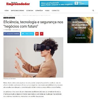 Eficiência, tecnologia e segurança nos “negócios com futuro”