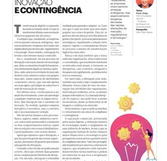 Disrupção, inovação e contingência